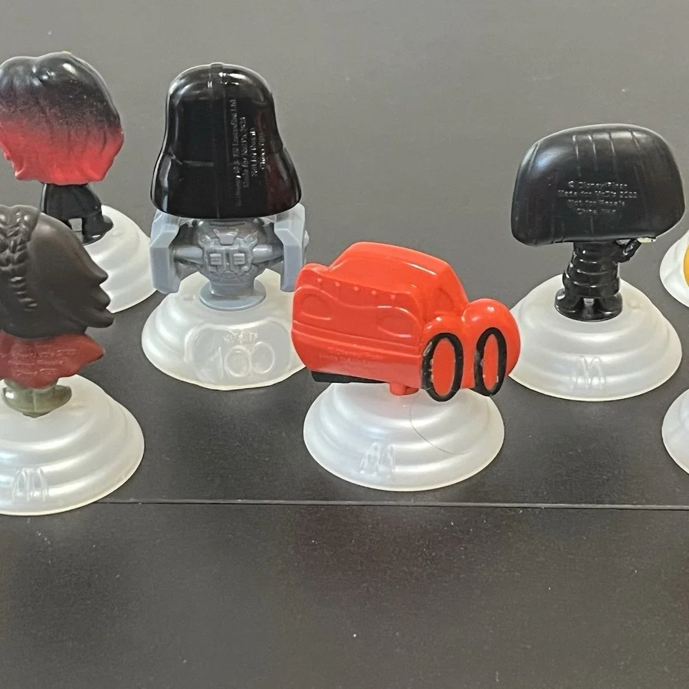 Disney 100th Anniversary 2023 McDonald's Happy Meal Toys Cars Star Wars Lot Of 9